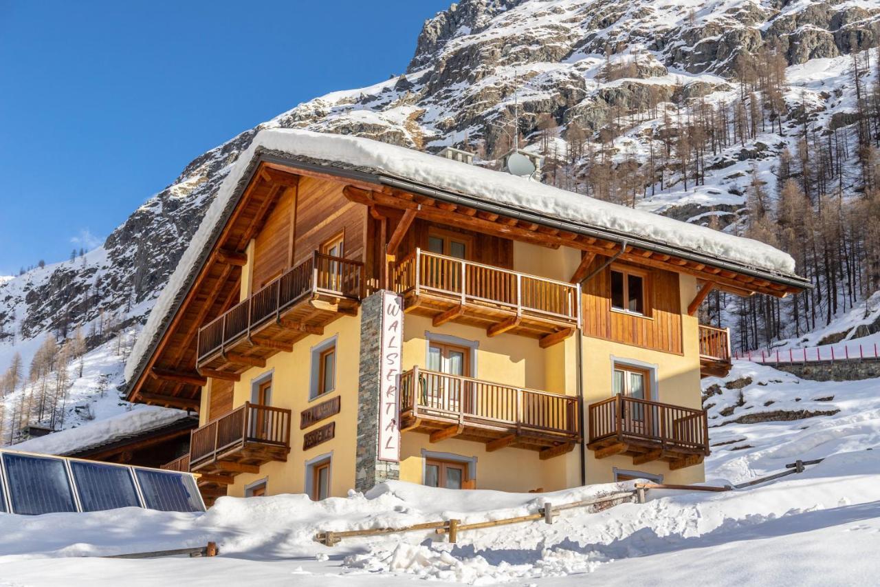 Walsertal Residence Gressoney-la-Trinité Extérieur photo